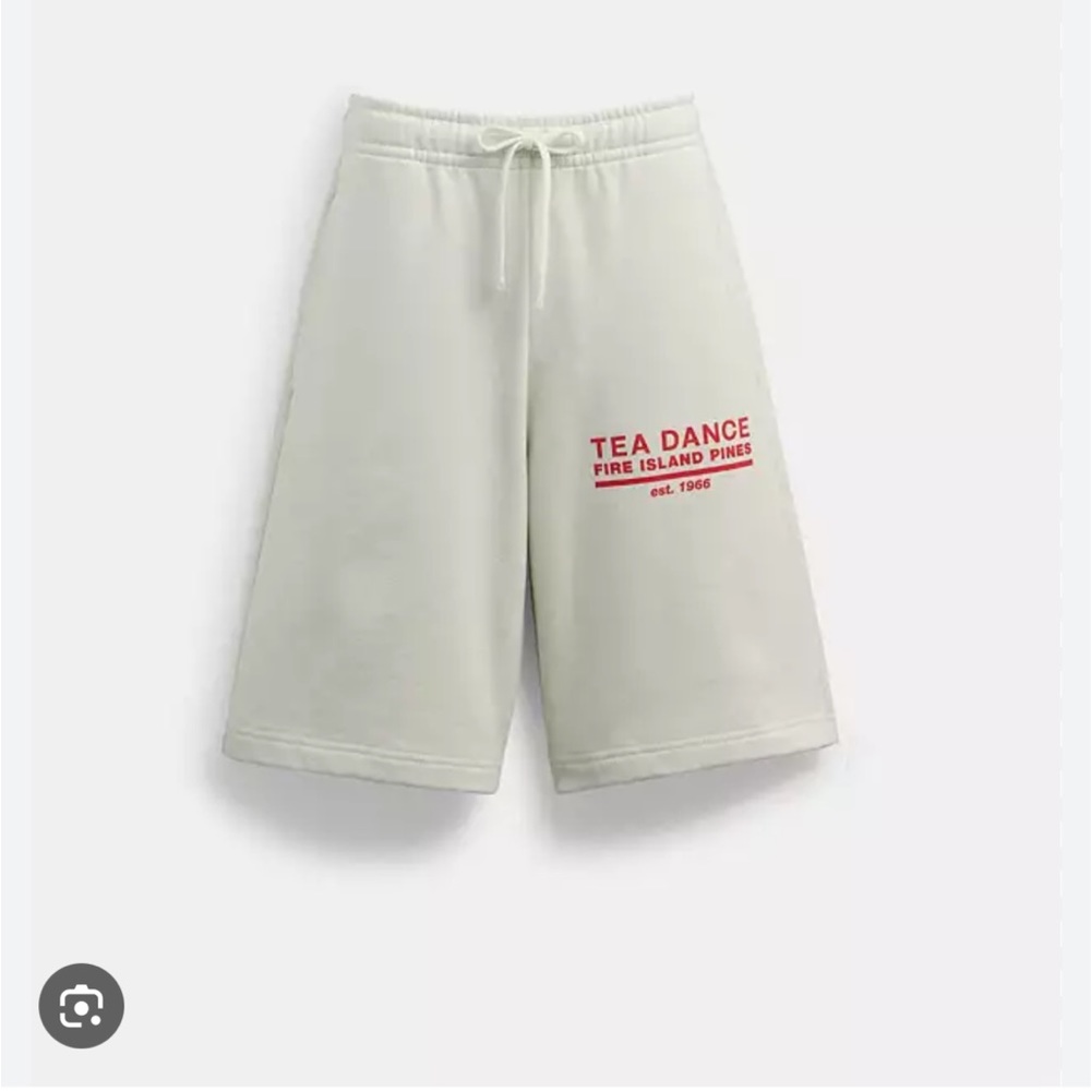 Coach Shorts With Tea Dance Graphic